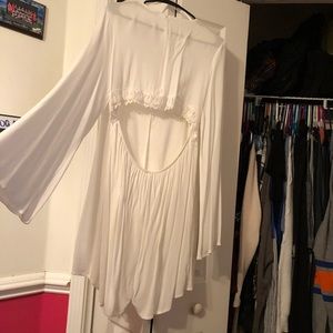 Boutique brand white romper, perfect for summer